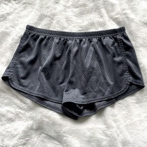 Soffe L Gray Mesh Shorts